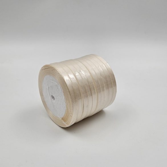 Saten traka 0.5cm krem