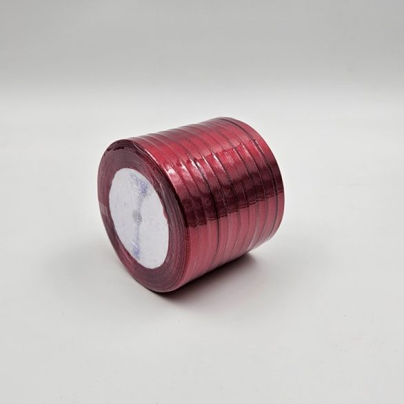 Saten traka 0.5cm crvena