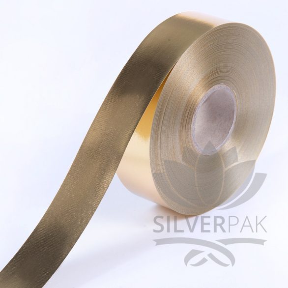 Traka metalik 3cm zlatna