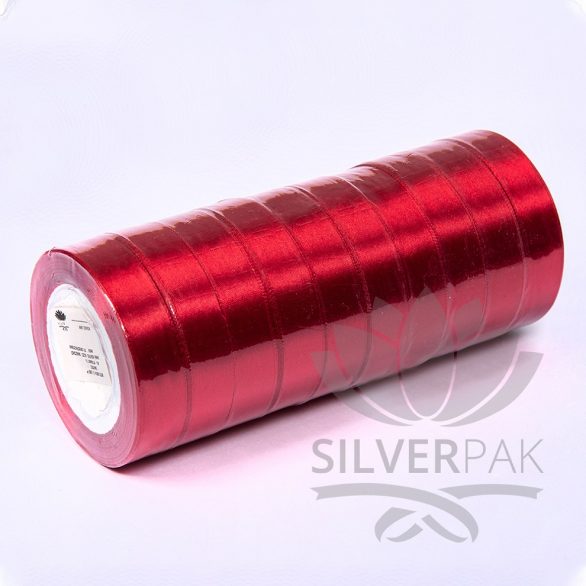 Saten traka 2cm bordo