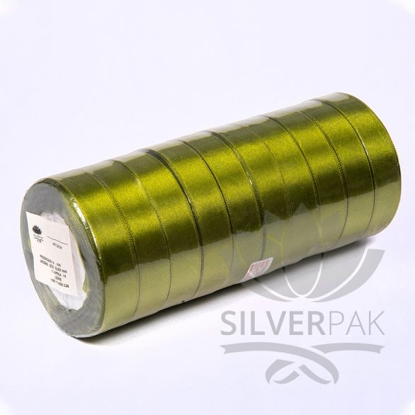 Saten traka 2cm maslina