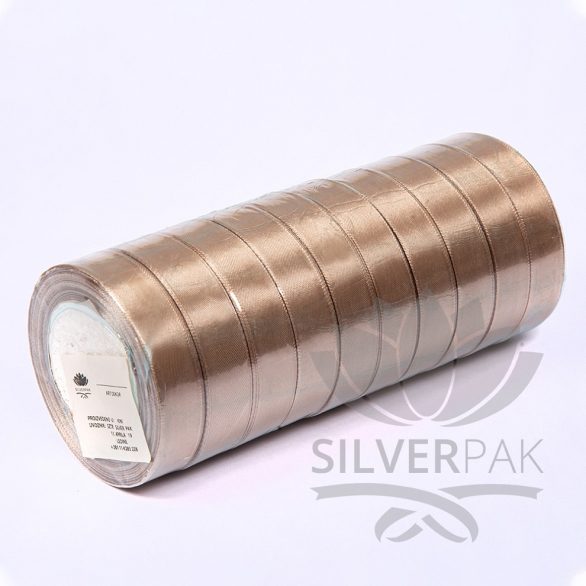 Saten traka 2cm braon