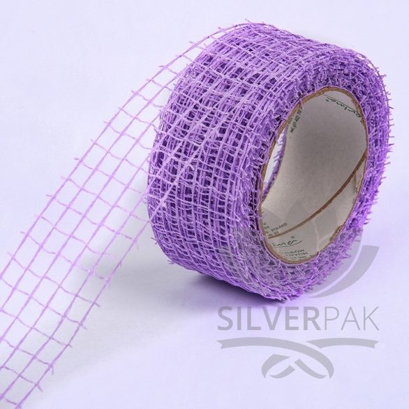 Traka mreza 5cm lila