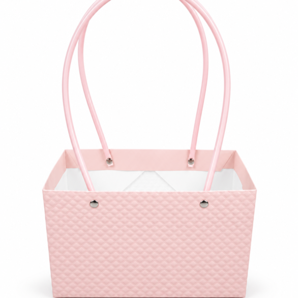 Torbica 4 waffle roze