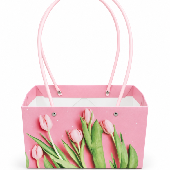 Torbica 4 roze sa lalama